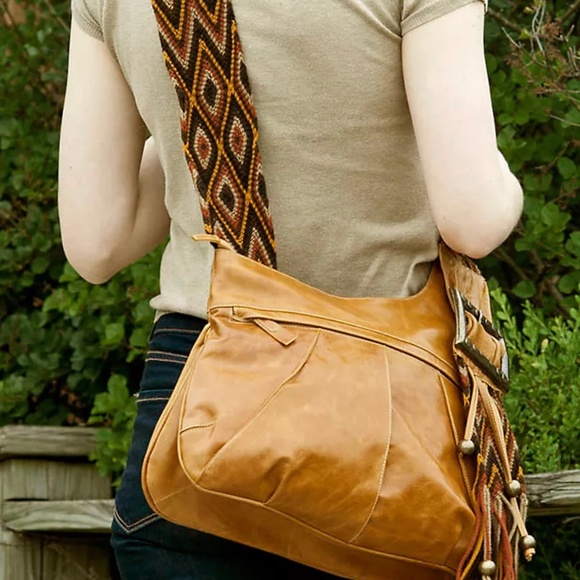 NWT Women's Limon Piel Tahali Leather Messenger Handbag - Picture 8 of 10